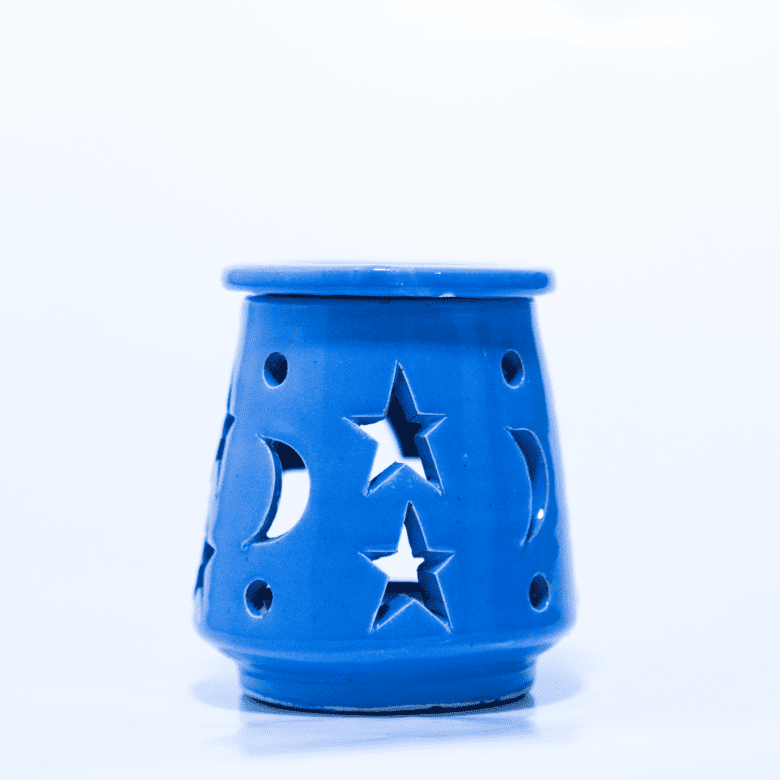 Incense burner Blue - Traditional Moroccan Style