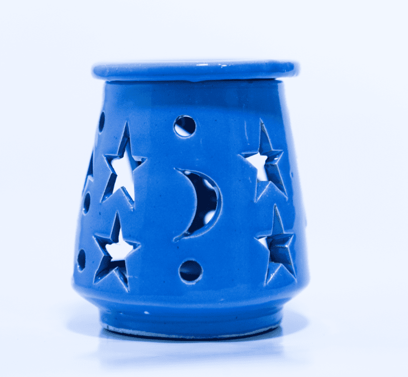 Incense burner Blue - Traditional Moroccan Style