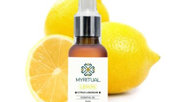 Huile essentielle de citron MYRITUAL – Huile de citron 100% pure pour les soins de la peau et des cheveux, diffuseurs, nettoyage..